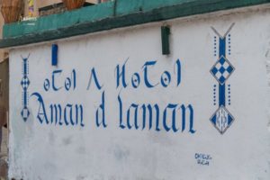Calligraphie murale kabyle.