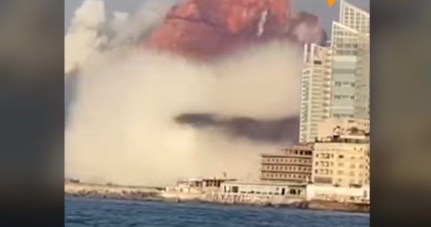 explosion port beyrouth
