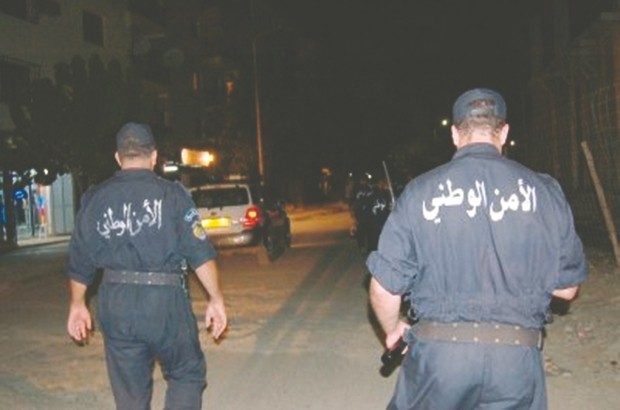 police algerie nuit